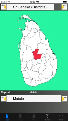 Game screenshot Sri Lanka District Maps and Capitals apk