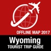 Wyoming Tourist Guide + Offline Map