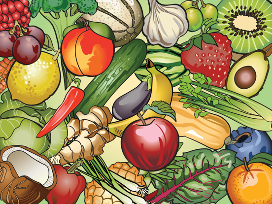 Screenshot #4 pour Fruits et légumes Autocollants