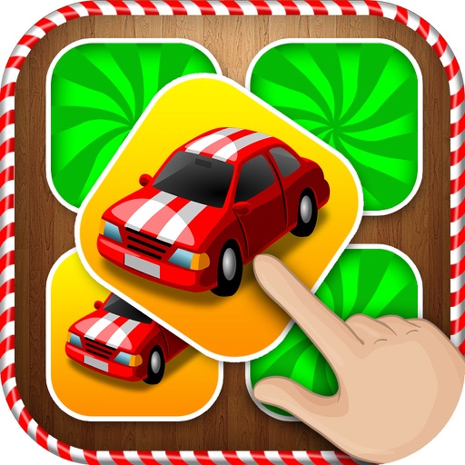 Christmas Cars Matching Cards - Christmas Games iOS App