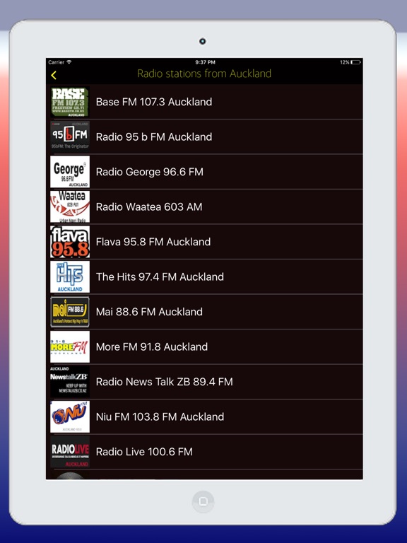 Screenshot #4 pour Radio New Zealand FM - Live Radio Stations Online