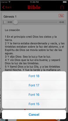 El libro de los salmos con la biblia reina valera screenshot 5