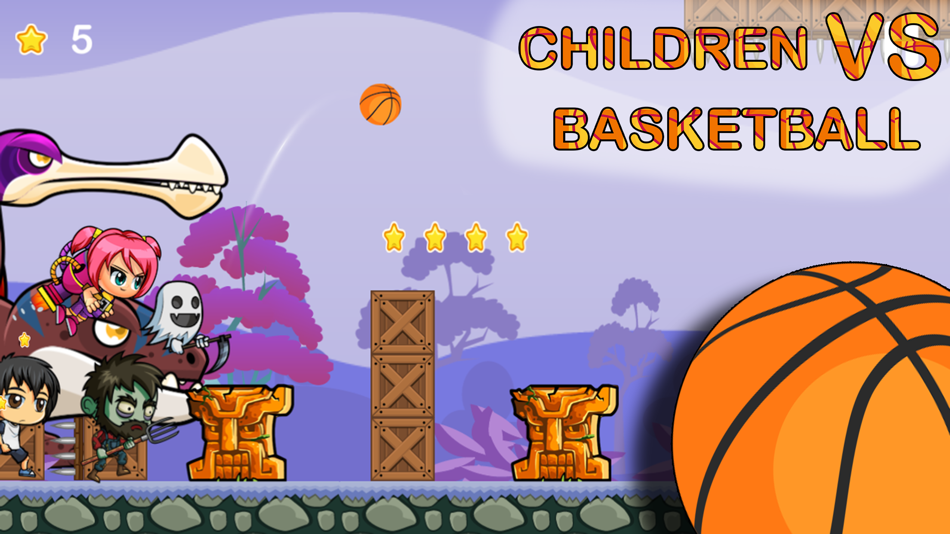 Children VS Basketball - Rolling & Bouncing Ball - 1.1 - (iOS)