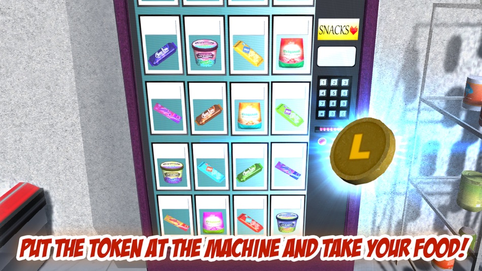 #1. Supermarket Fast Food Vending Machine Simulator 3D (iOS) 由: Tayga Games OOO