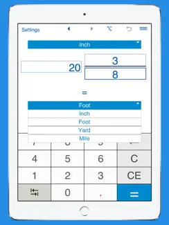 Inches, Feet, Yards and Miles Converter iPad image 3