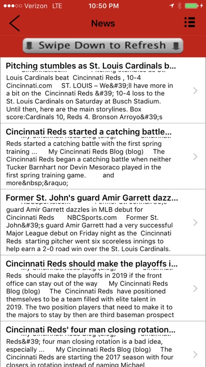 Cincinnati Baseball - a Reds News App