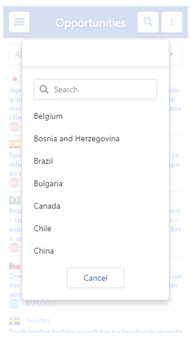 Screenshot 3 of EEN Opportunities App