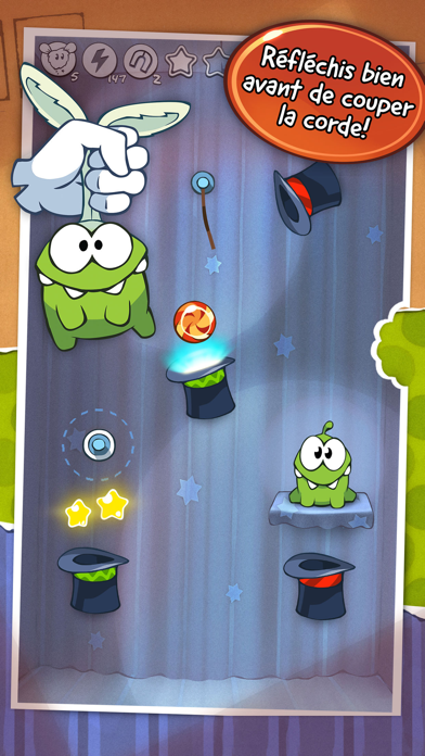 Screenshot #2 pour Cut the Rope GOLD