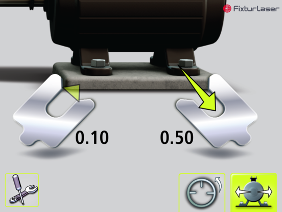 Fixturlaser Laser Kit iPad screenshot