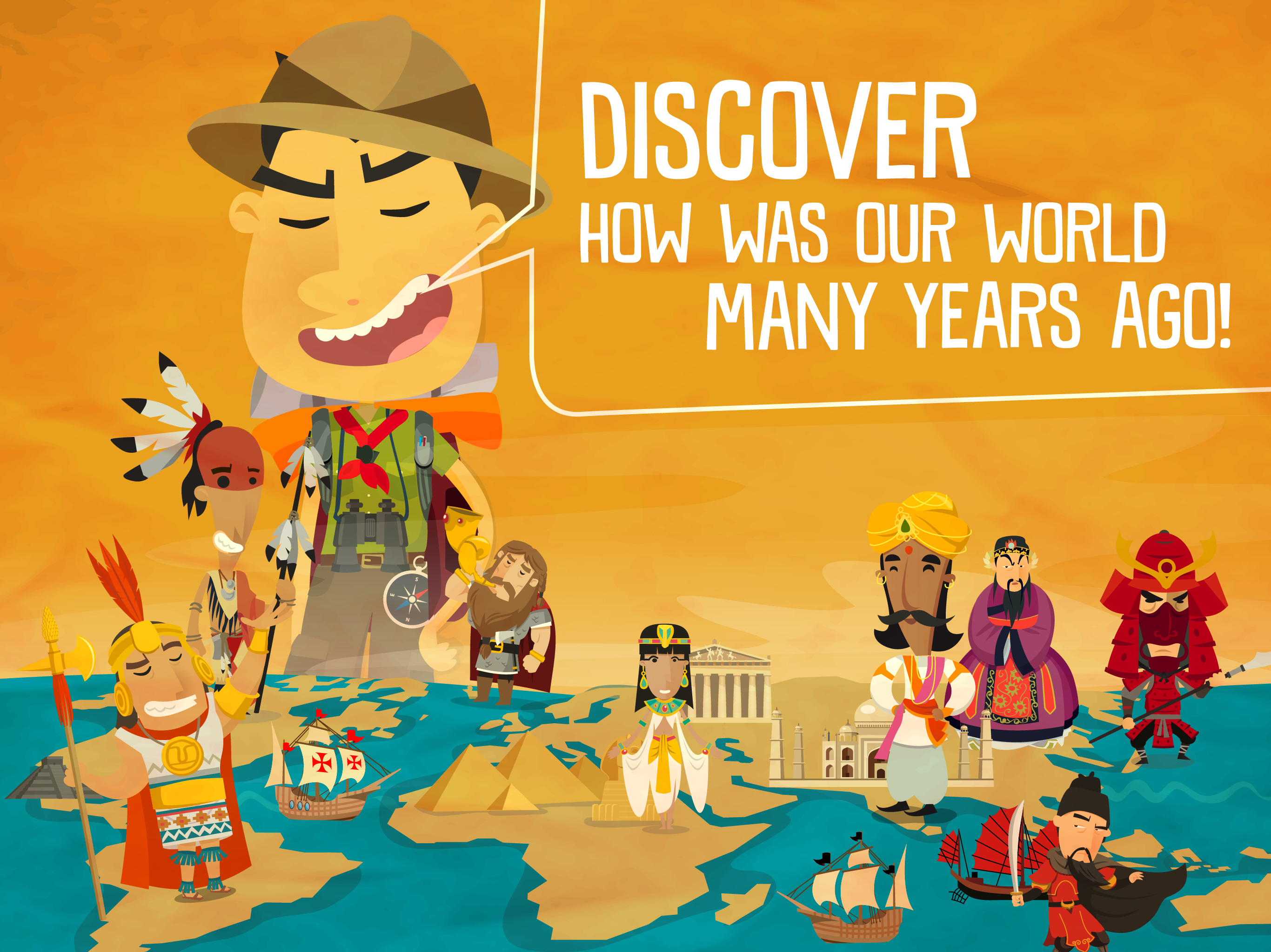 History for Kids: All Civilisations Learning Games
