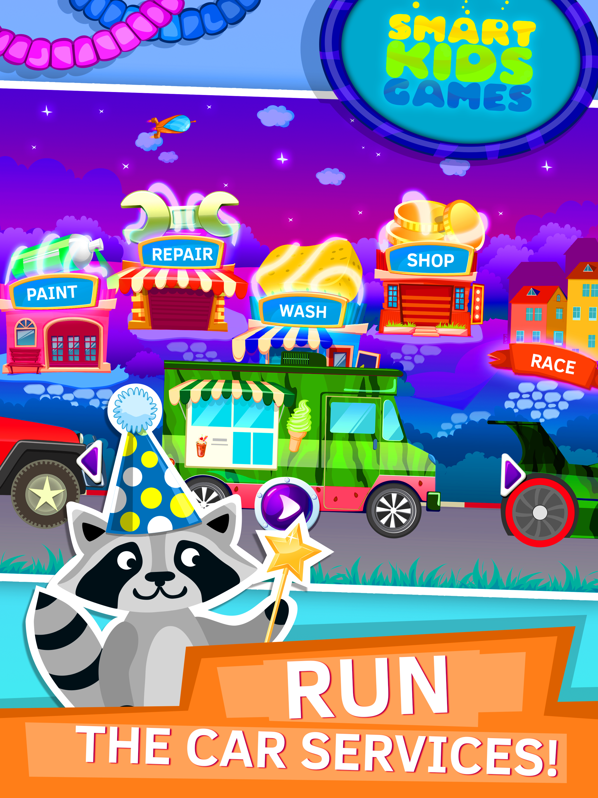 Car repair garage games for Kids and Toddlers 2