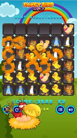 Game screenshot Игра Fancy Bird Puzzle Match 3 apk