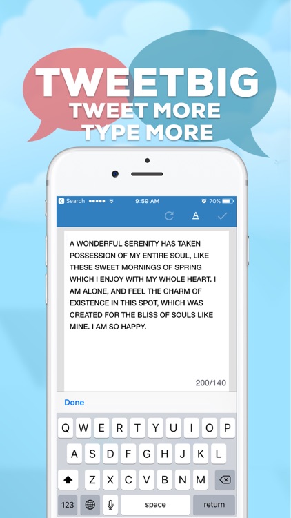 TweetBig - share social