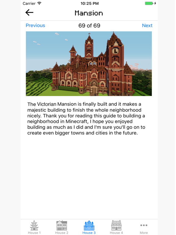 Screenshot #5 pour House & Building ideas guide for Minecraft PE