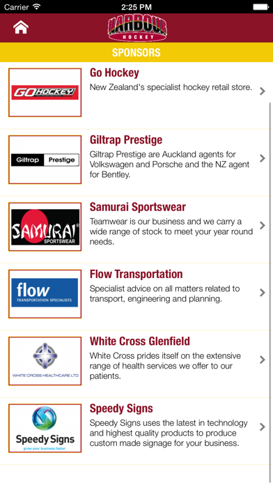 Screenshot #3 pour Harbour Hockey Mobile App