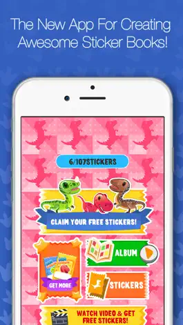 Game screenshot Dino Album Stickers Factory Game hack