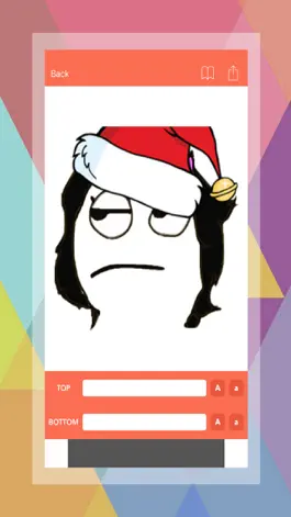 Game screenshot Xmas Meme Generator-Sticker Creating App hack