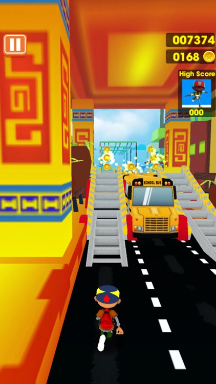 Train Surfers : Runer Dash On Road screenshot-3