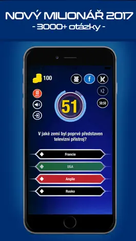 Game screenshot Nový Millionář 2017 - Kdo chce být milionářem? mod apk