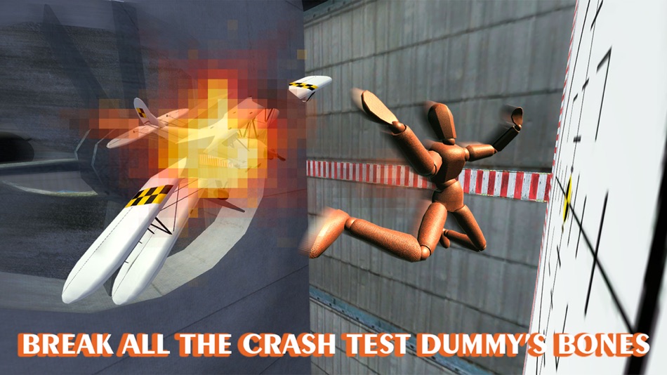 #2. Extreme Plane Crash Test Simulator (iOS) By: Tayga Games OOO