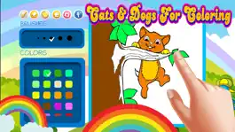 Game screenshot Pets Coloring Book Kids : games for boys & girls apk