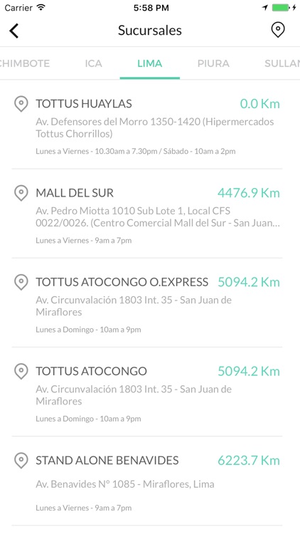 Corredores Seguros Falabella