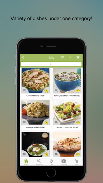 Screenshot #3 pour Salad Recipes SMART Cookbook