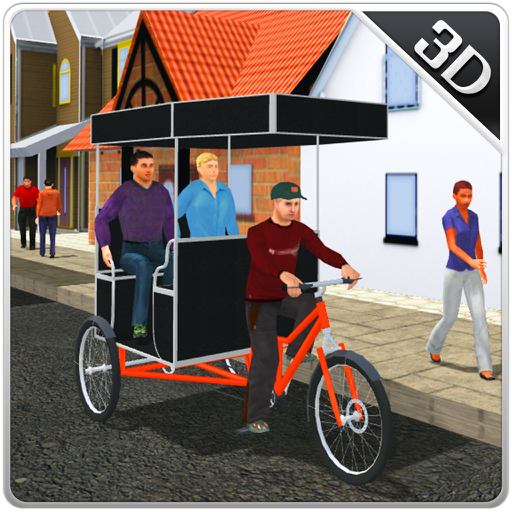 Tuk Tuk Bicycle Rickshaw Driver & Chingchi sim