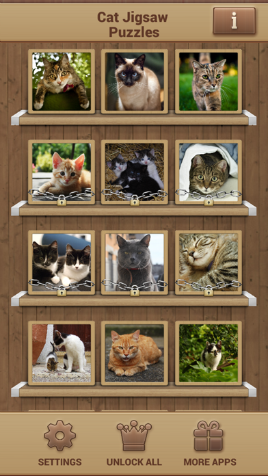 Screenshot #2 pour Jeux de Chat Puzzle