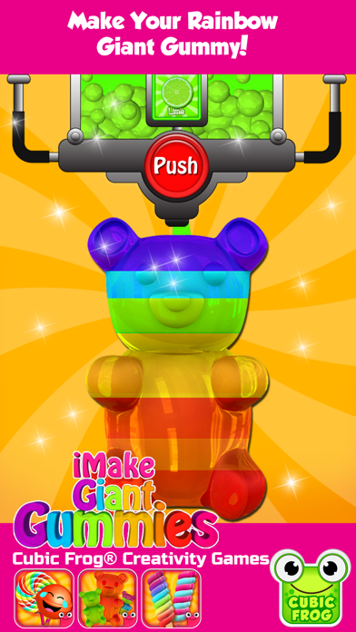 iMake Giant Gummies - Gummy Maker by Cubic Frog Apps Screenshot 3