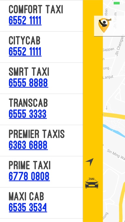 Taxi Sg Booking Numbers By John Lee