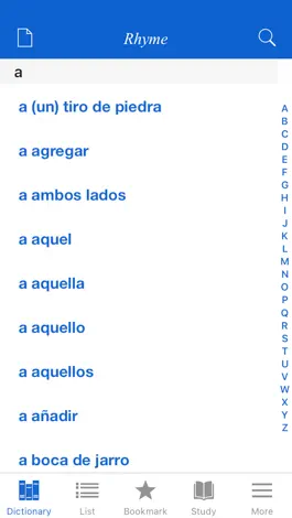 Game screenshot Spanish Rhyme Dictionary mod apk
