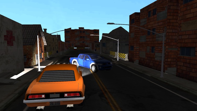 Old Muscle Car City Driving - Hardway parking 3D