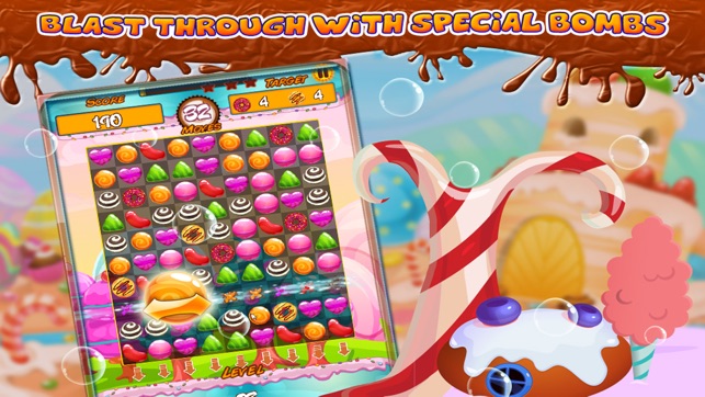 Smash Candy Match 3 - Match Three Games(圖2)-速報App