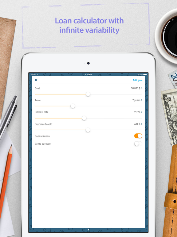 Screenshot #5 pour Deposit Calculator - plan and calc your savings