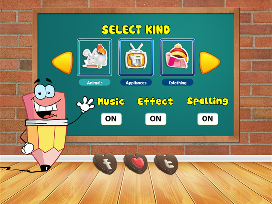 Letter, Spelling, Vocabulary, Sorting - Find Words iPad screenshot