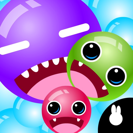 Bubbles PK-devour greedy ate games free iOS App