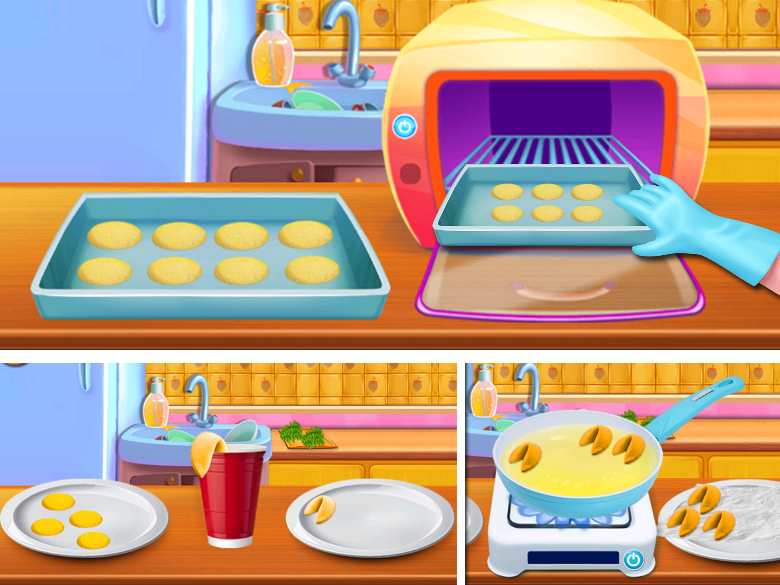 Fortune Cookie Maker -  Chinese Food Super Chef