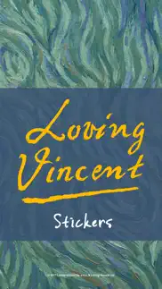 loving vincent stickers iphone screenshot 1