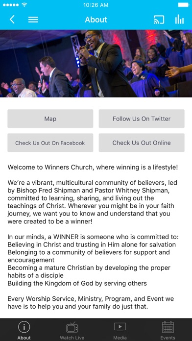 How to cancel & delete Winners Church from iphone & ipad 1