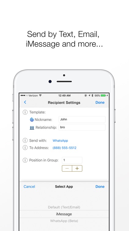 Reach: Mass Text, Email Blast