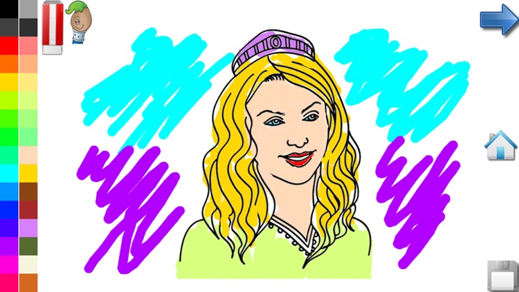 Coloring Book: Princess !