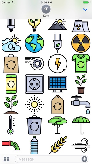 Ecology Stickers - Emoji For Environmentalists(圖3)-速報App