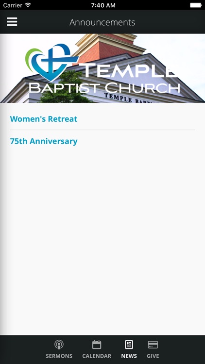 Temple Baptist of Newport News, VA screenshot-4