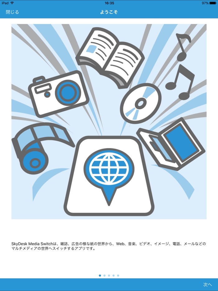 SkyDesk Media Switch