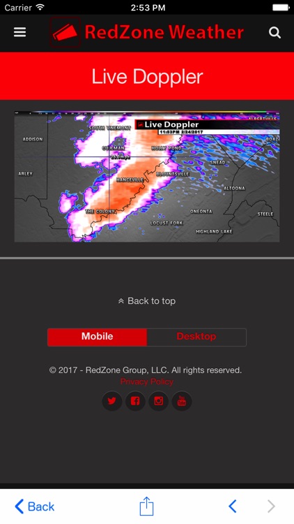 RedZone Weather screenshot-3