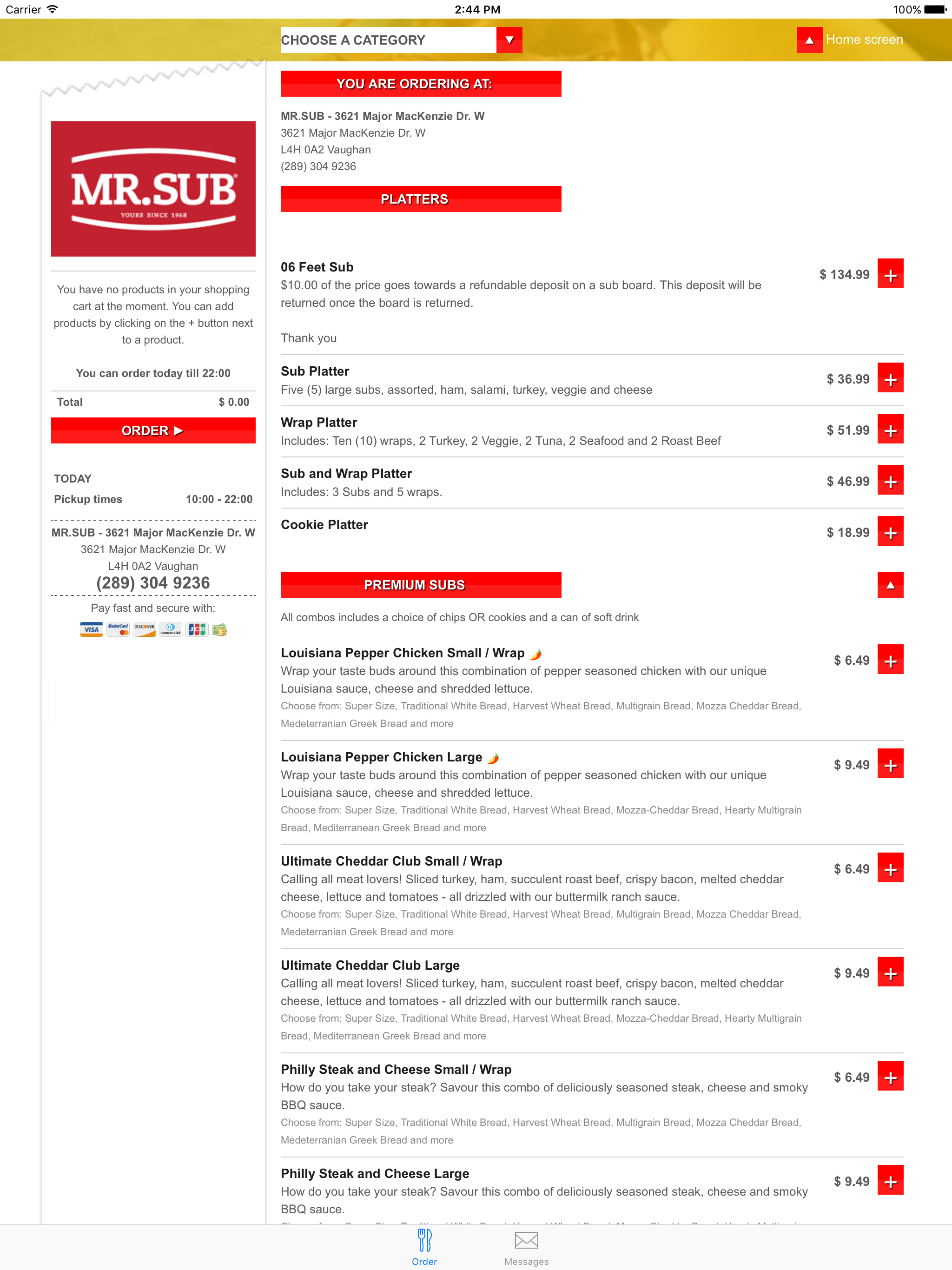 Mr. Sub