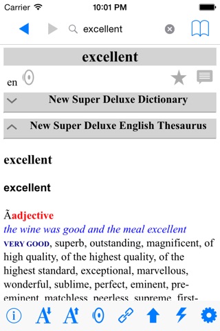 New Super Deluxe English Russian Dictionary screenshot 2