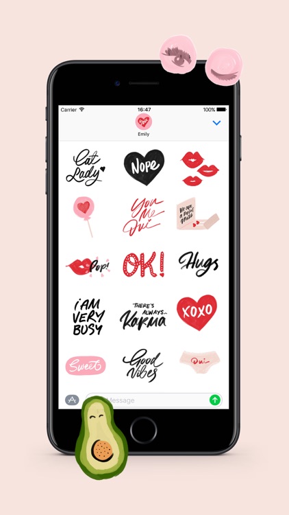 Hand Drawn Sticker Pack screenshot-3