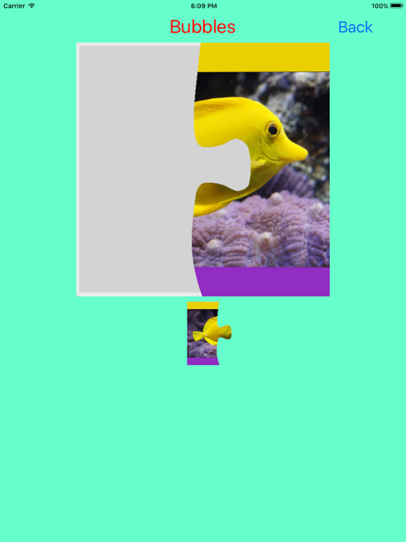 Jigsaw Puzzles for Clownfish and Friends iPad screenshot 4 - Games app